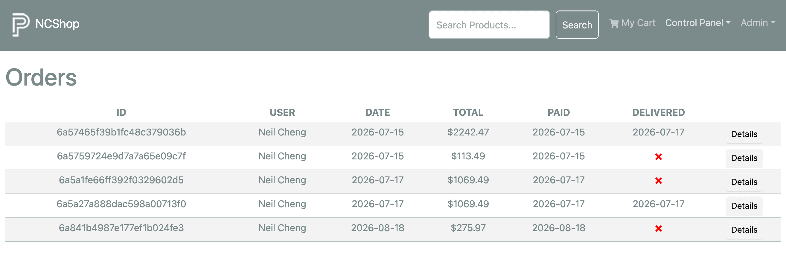 NCShop screenshot 11